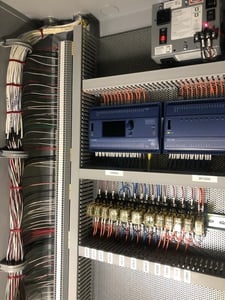 A building automation system control panel