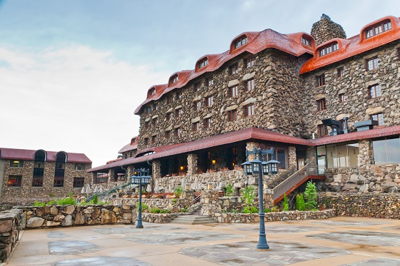 The Omni Grove Park Inn Is A Old Historic Resort Hotel In Ashevi